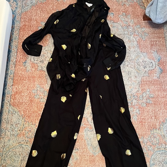 BNWOT Never Fully Dressed Gold Palm Fleck Set - Picture 4 of 5